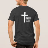 W.A.S.H. Christian Tee Tri-Blend Shirt (Achterkant)