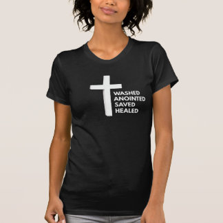W.A.S.H. T-shirt- Gewassen Gezalfde Gered Genezen T-shirt