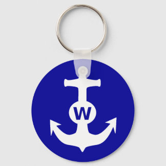 W Anchor Wanchor Insult Funny Gift Sleutelhanger