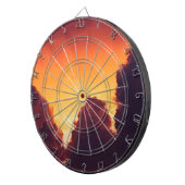 w bij weer dartbord (Voorkant Rechts)