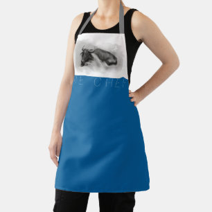 W Buffalo Chinees Ox Jaar Zodiac Kies Kleur AoA Schort