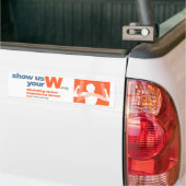 W bumpersticker (Op Truck)