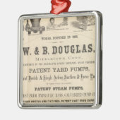 W en B Douglas Metalen Ornament (Links)