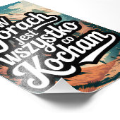 W górach jest wszystko co kocham foto afdruk (Hoek)