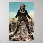 W.H. Vanderbilt als 'Colossus of Roads' Poster (Voorkant)