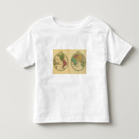 W Hemisphere E Hemisphere Kinder Shirts (Voorkant)