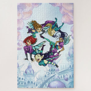 W.i.t.c.h. über Kandrakar puzzle Legpuzzel