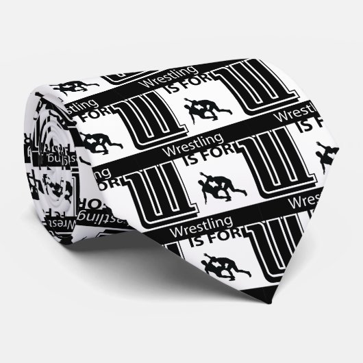 W is bestemd voor rusteling stropdas (Opgerold)