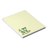 W is voor Warbler Notitieblok (Schuin)