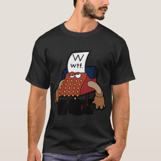 W Is Voor WhutDaFuh vrienden T-shirt