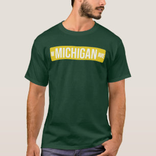 W MICHIGAN AVE wit WESTERN MICHIGAN T-shirt