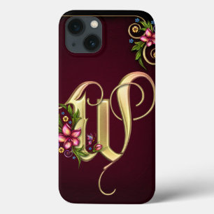 W Monogram iPad-aircase iPhone 13 Hoesje