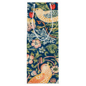 W Morris Aardbei Dief Wijn Gift Bag Cadeautas (Achterkant)