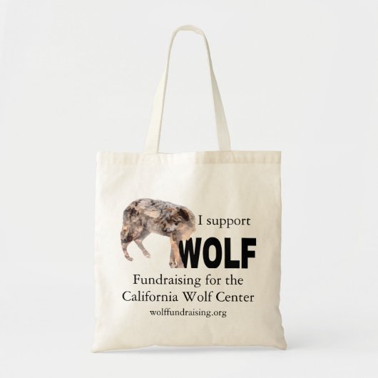 W.O.L.F. Budget Bag Tote Bag (Voorkant)