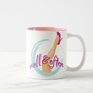 W&O-mok Tweekleurige Koffiemok