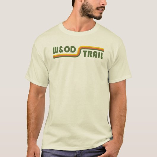 W&OD Trail Virginia T-shirt (Voorkant)