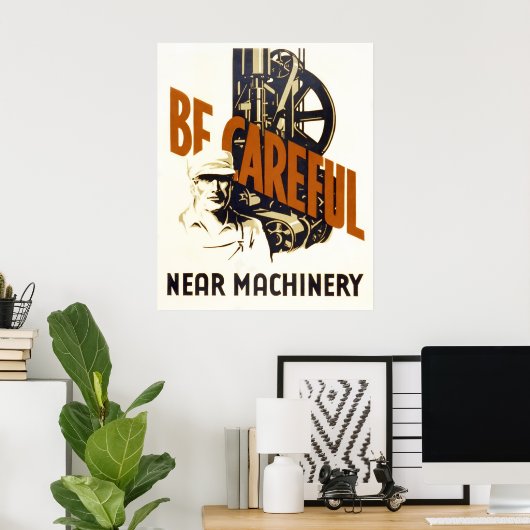 W P A TRAVAILLE PROGRESS ADMINISTRATION POSTER 193 (Bureau à domicile)