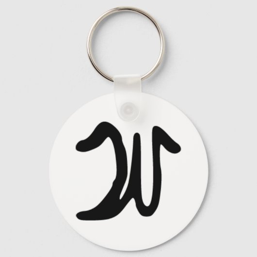 W Sleutelhanger (Voorkant)