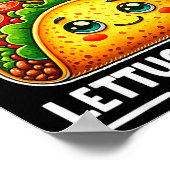 W Taco Bout Jesus Lettuce Pray Cinco De Mayo Chris Poster (Hoek)