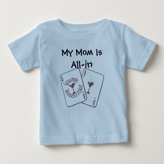 W.W.P. Infant T-shirt bleu (Devant)