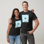 W - Wraith Funny Chimie Élément Symbole T-shirt (Unisexe)