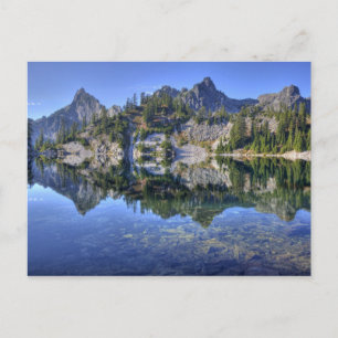 WA, Alpiene meren Wilderness, Gem Lake, met 2 Briefkaart