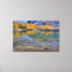 WA, Alpine Lakes Wilderness, Enchantment 3 Canvas Afdruk