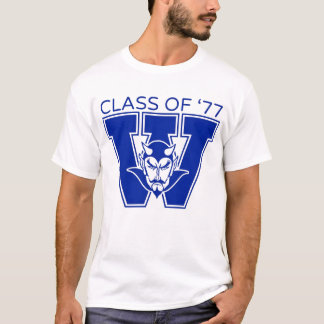 Wa-Hi Klas van 1977 Basis T-shirt