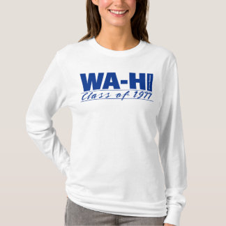 Wa-Hi Klas van 1977 Dames T-shirt met lange mouwen