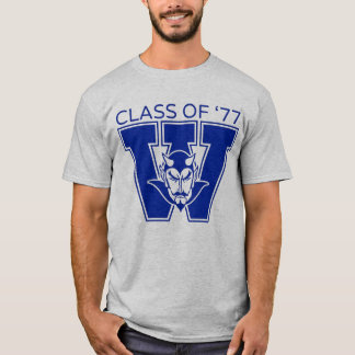 Wa-Hi Klas van 1977 Grijs T-shirt