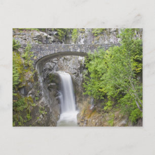 WA, Mount Rainier Nationaal Park, Christine Falls Briefkaart