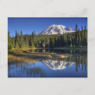 WA, Mt. Rainier Nationaal Park, Mt. Rainier Briefkaart