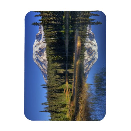 WA, Mt. Rainier National Park, Mt. Rainier Magneet (Verticaal)
