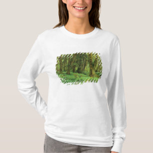 WA, Olympic NP, Quinault-regenwoud, mos T-shirt
