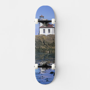 WA, San Juan Island, Lime Kiln vuurtoren Skateboard