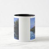 WA, San Juan Island, vuurtoren van Limoen Kiln Mok (Midden)