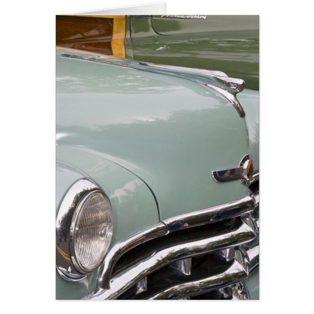 WA, Seattle, automobile américaine classique. 3 (Devant)