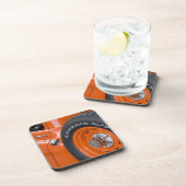 WA, Seattle, Classic pickup. Bier Onderzetter (Rechterzijde)