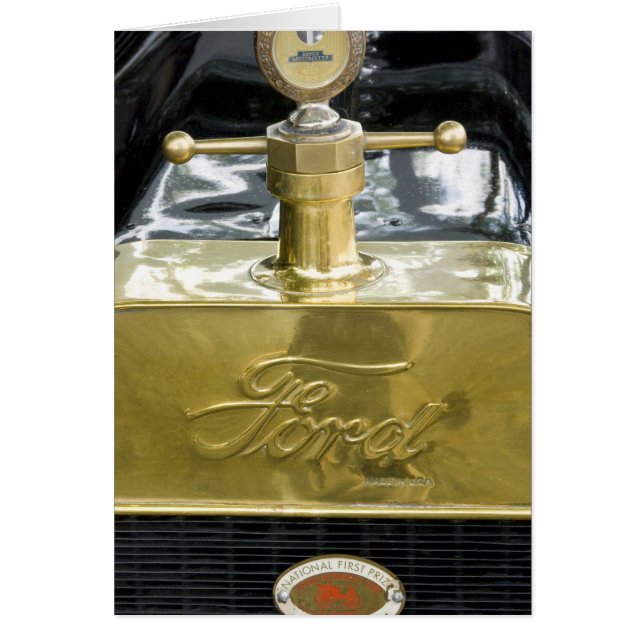 WA, Seattle, klassieke Amerikaanse auto. (Voorkant)