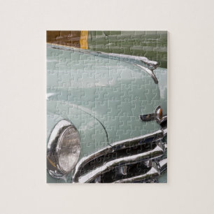 WA, Seattle, klassieke Amerikaanse auto. 3 Legpuzzel