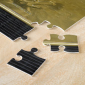 WA, Seattle, klassieke Amerikaanse auto. Legpuzzel (Zijkant)