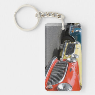 WA, Seattle, klassieke Britse auto. Sleutelhanger