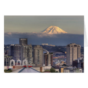 WA, Seattle, Mont Rainier de Kerry Park