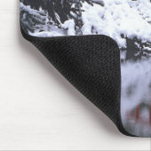 WA, Seattle, Moon bridge en vijver na winter 2 Muismat (Hoek)