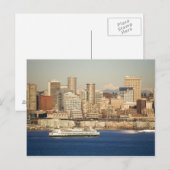 WA, Seattle, Seattle skyline en Elliott Bay Briefkaart (Voorkant / Achterkant)