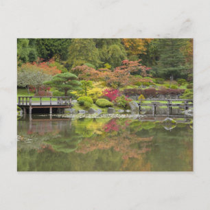 WA, Seattle, Washington Park Arboretum, 3 Briefkaart