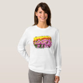 WA, Skagit Valley, Roozengaarde Tulip Garden, 2 T-shirt (Voorkant volledig)
