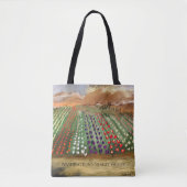 WA Skagit Valley Tulip Fields Spring Dreaming Draagtas (Voorkant)