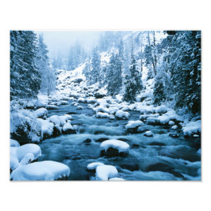 WA, Wenatchee National Forest, Cascade Foto Afdruk