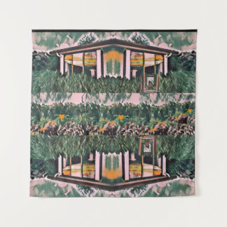 Wa-Wo Wave NFT Art - REFLECTIES OP MIJN VENSTER 32 Wandkleed